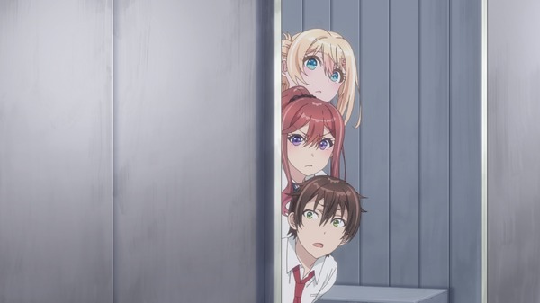 春アニメ『クラスで2番目に可愛い女の子と友だちになった』第1話「朝凪海という女の子」先行場面カット