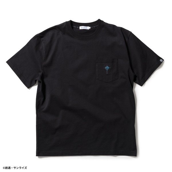 STRICT-G BASIC『機動戦士ガンダム 閃光のハサウェイ キルケーの魔女』ポケット付き刺繍Tシャツ