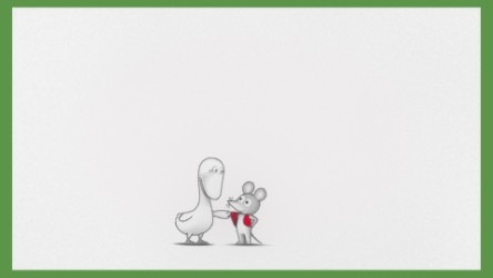 アニメ『ねずみくんのチョッキ』(C)なかえよしを・上野紀子／ポプラ社