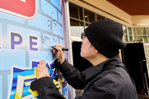 『名探偵コナン』原作者・青山剛昌「名探偵コナン・ワールド」体験の様子