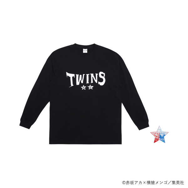 TWINS☆☆ロングTシャツ(アクリルバッジ付き)
