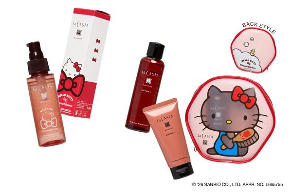 ＜HELLO KITTY＞アロマエステ ヘアエマルジョン 80ｍL　【La CASTA】　3,410円(税込)