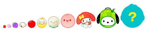 『サンリオキャラクターズのハッピースイカゲーム』第2弾のイメージ