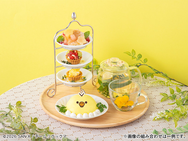 森のアフタヌーンティーセット