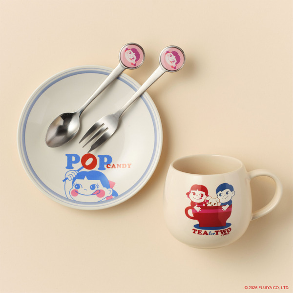 peko ×Afternoon Tea「プレート」「ティースプーン」「ケーキフォーク」「マグカップ」