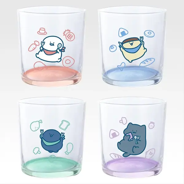 D賞 カラフルお冷グラス