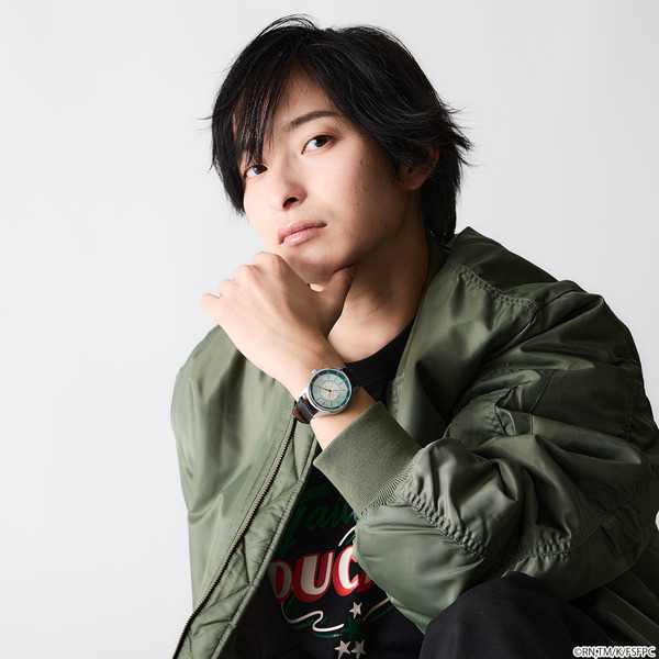 TVアニメ『Fate/strange Fake』× SuperGroupies「ランサー モデル 腕時計」使用イメージ