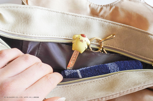 おとなのサンリオ「バッグキークリップ サンリオキャラクターズ」全4種　使用イメージ