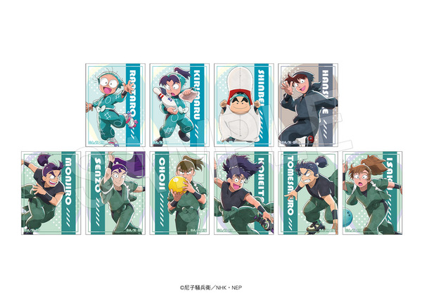 TVアニメ『忍たま乱太郎』× ROUND1「トレーディングクリアカード　ROUND1コラボver.」全10種