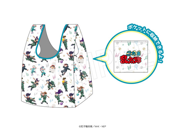 TVアニメ『忍たま乱太郎』× ROUND1「エコバッグ　ROUND1コラボver.」