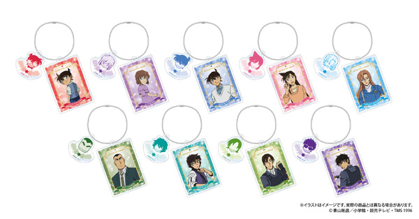 ワイヤーアクリルキーホルダー（全9種）