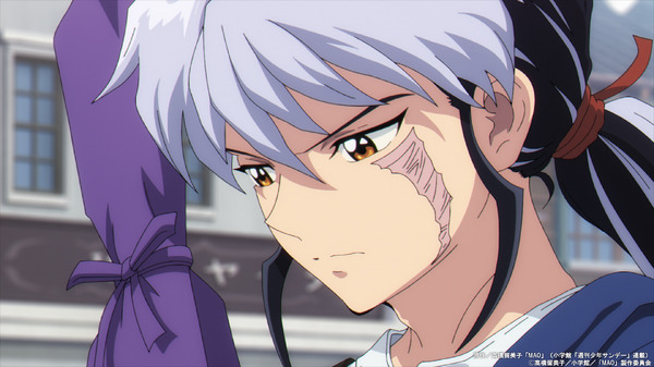 春アニメ『MAO』第2話「蜘蛛女」先行カット