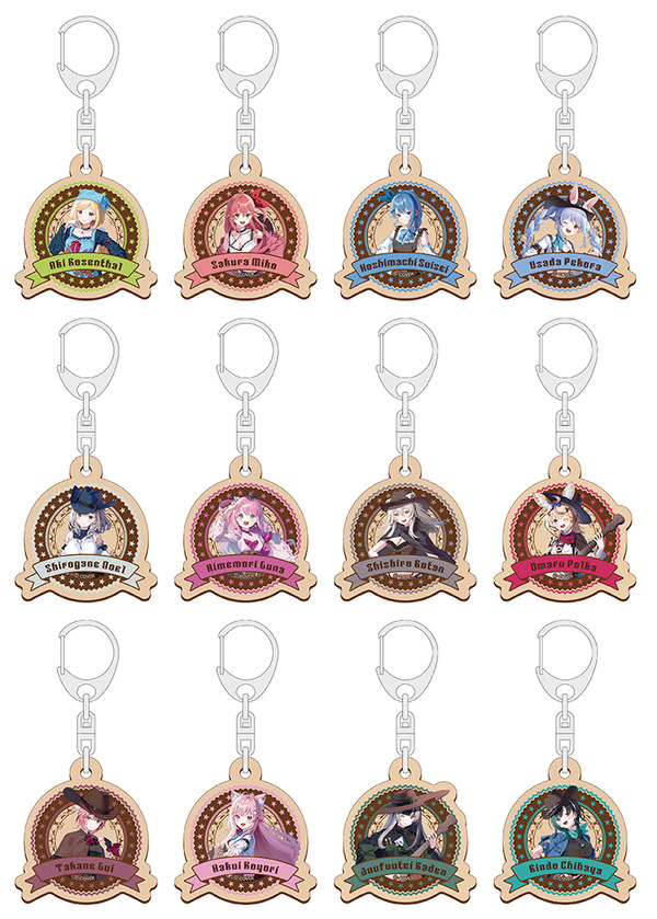 木製キーホルダー