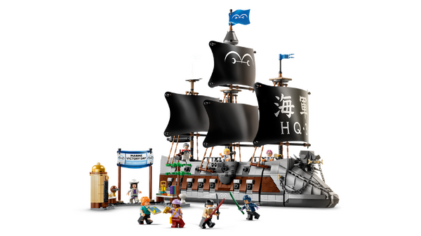 レゴ(R)ワンピース ガープ中将の海軍戦艦
