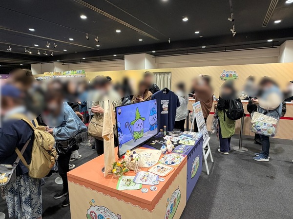 イベント初日、『ちいかわぽけっと　POP UP STORE』東京会場の様子