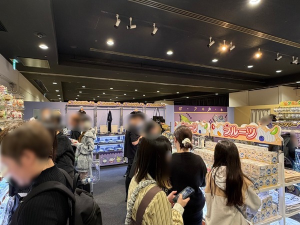 イベント初日、『ちいかわぽけっと　POP UP STORE』東京会場の様子