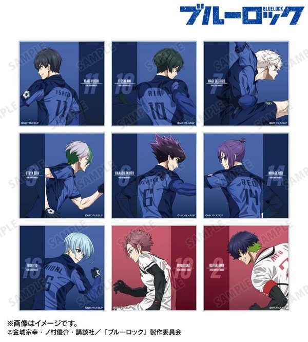 「描き下ろし 戦う背中×雨ver. トレーディングアクリルコースター」