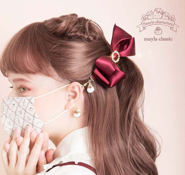 サンリオキャラクターズ・ヘアオブジェ マスクリーフ