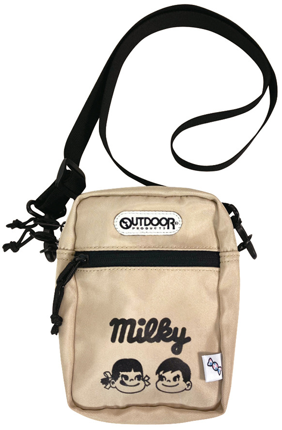 不二家 milky×OUTDOOR PRODUCTS限定アイテム_ショルダーバッグ