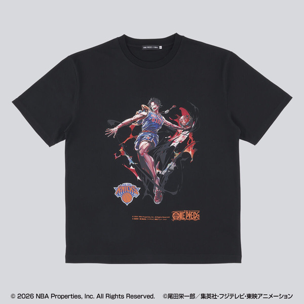 「ONE PIECE × NBA T-Shirts (全7柄 各2色)」