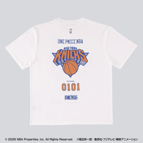 「ONE PIECE × NBA T-Shirts (全7柄 各2色)」