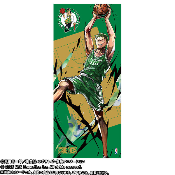 「ONE PIECE × NBA SPORTS TOWEL」