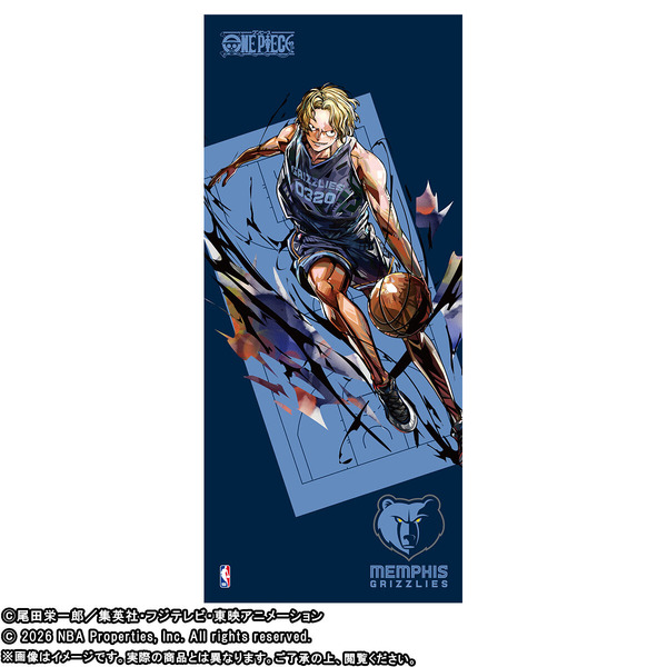 「ONE PIECE × NBA SPORTS TOWEL」