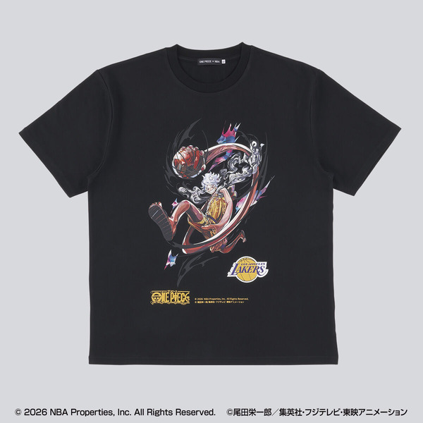 「ONE PIECE × NBA T-Shirts (全7柄 各2色)」