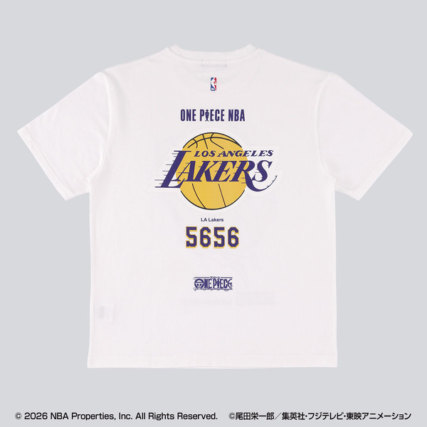 「ONE PIECE × NBA T-Shirts (全7柄 各2色)」