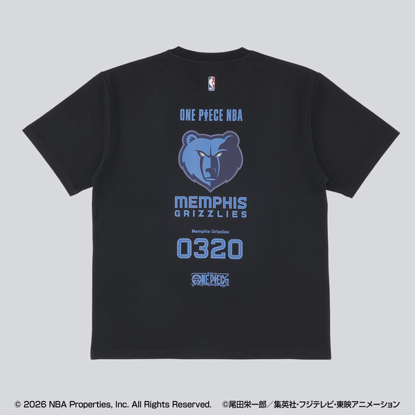 「ONE PIECE × NBA T-Shirts (全7柄 各2色)」