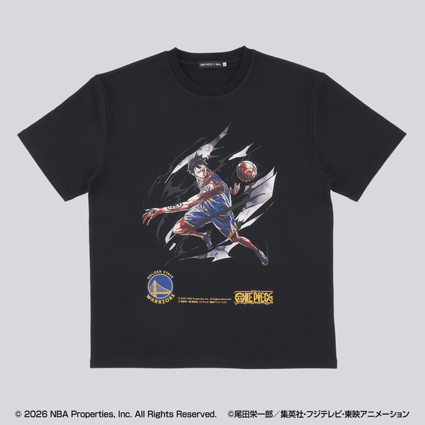 「ONE PIECE × NBA T-Shirts (全7柄 各2色)」
