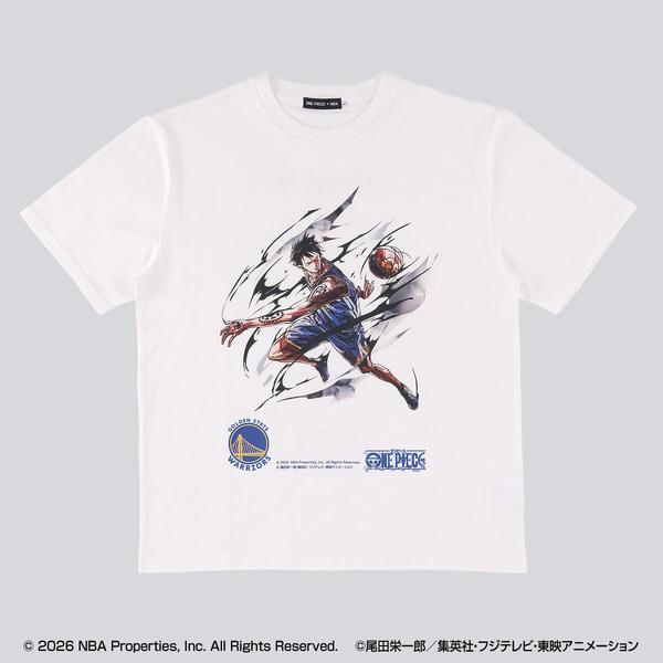 「ONE PIECE × NBA T-Shirts (全7柄 各2色)」