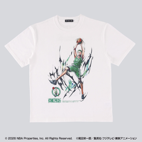 「ONE PIECE × NBA T-Shirts (全7柄 各2色)」