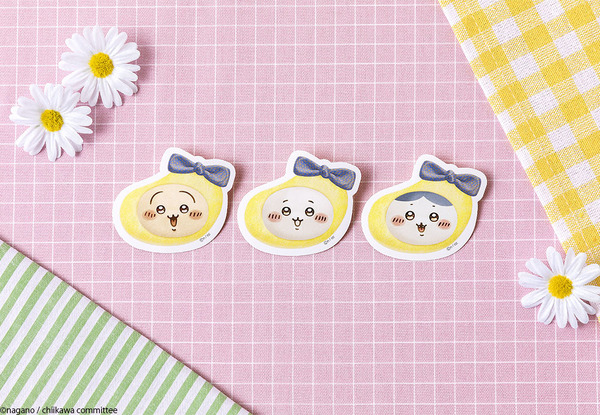 ちいかわバナナプリンケーキ オリジナルステッカー