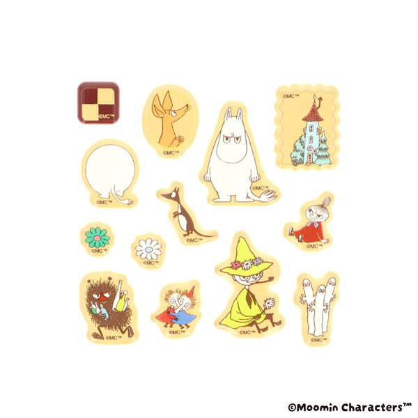 クッキー風シール（ムーミン/リトルミイ）