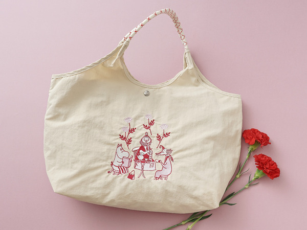 リッチな刺繍のトートバッグ  RMPK-01