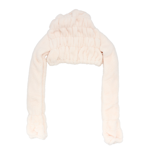 髪想いのヘアドライキャップ〈ツインチャーム〉