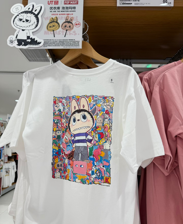 ユニクロのラブブTシャツ①  （写真：合同会社Rouse  李啓源）