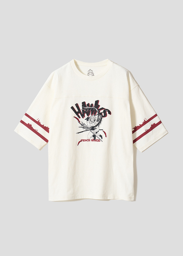 『僕のヒーローアカデミア』×グラニフ　「ホークス｜フットボールＴシャツ」