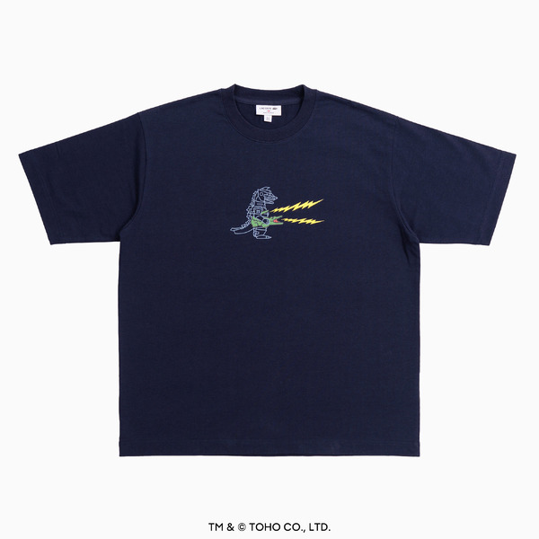 メカゴジラ Tシャツ　16,500円（税込）ネイビーLACOSTE 新宿店 限定