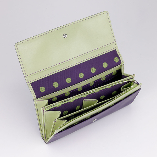 「スティール・ボール・ラン ジョジョの奇妙な冒険 レザーコレクション2」 かぶせ長財布 / ジャイロモデル