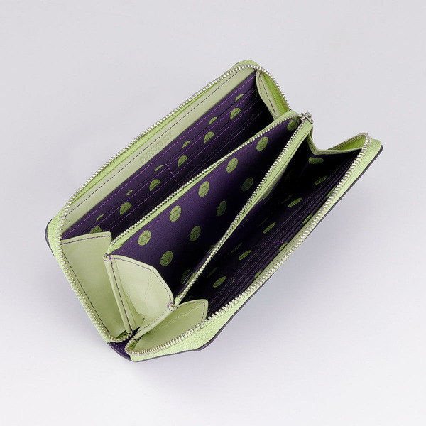 「スティール・ボール・ラン ジョジョの奇妙な冒険 レザーコレクション2」ラウンド長財布 / ジャイロモデル