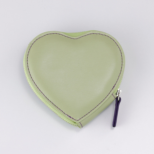 「スティール・ボール・ラン ジョジョの奇妙な冒険 レザーコレクション1」  ハート型コインケース / ジャイロモデル