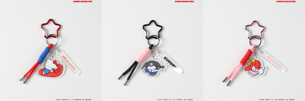 サンリオキャラクターズ×ライトオン　「アクリルチャーム」全6種