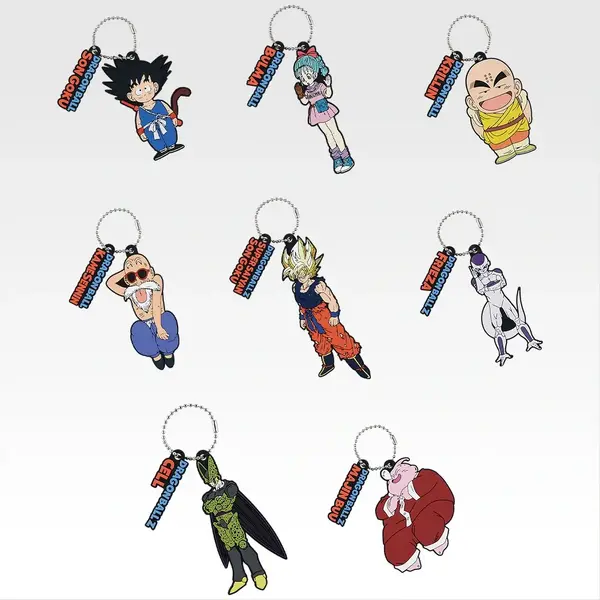 「一番くじ ドラゴンボール THE CHRONICLE OF GOKU」H賞：ラバーチャーム（ランダム全8種）