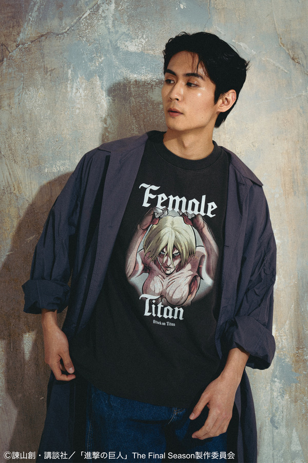 TVアニメ『進撃の巨人』×GOOD ROCK SPEED（女型の巨人）