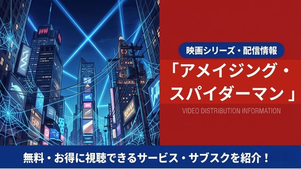 アメイジングスパイダーマン 配信