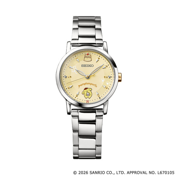 ポムポムプリン 30周年記念 セイコー コラボレーションウオッチ