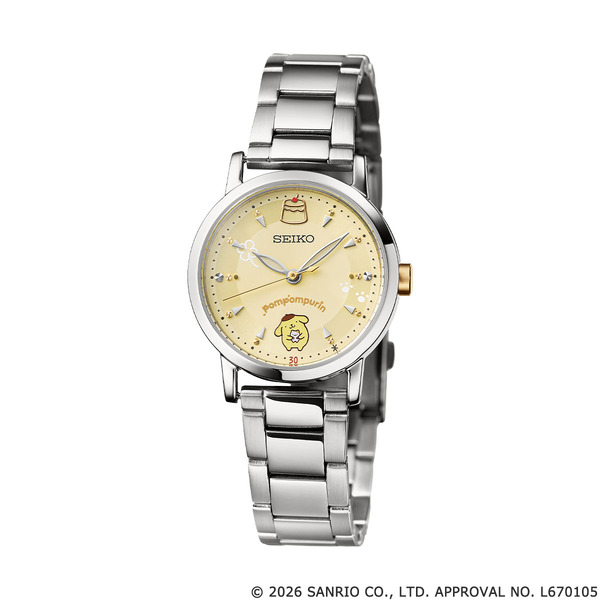 ポムポムプリン 30周年記念 セイコー コラボレーションウオッチ
