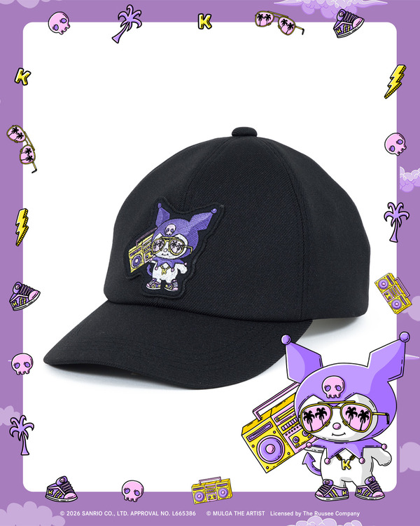 MULGA × SANRIO CHARACTERS | CA4LA KUROMI CAP